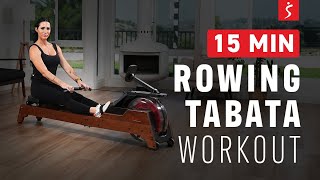 15Minute Tabata Rowing Workout for All Levels with Dana Simonelli