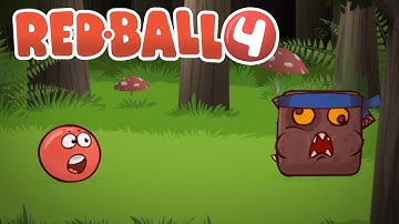 Red Ball 4 - FDG Mobile Games GbR DEEP FOREST Level 26-30 BOSS Walkthrough