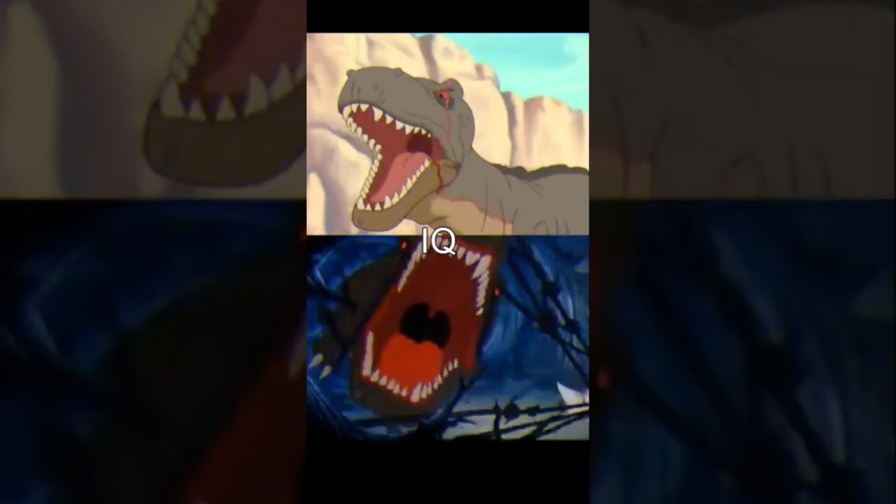 OG Sharp tooth vs Red claw-land before time 