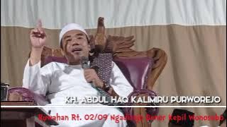 1 ] KH. Abdul Haq Pengajian Ruwahan Warga Rt. 02 / 09 Ngadirojo Kulon Bener Kepil Wonosobo
