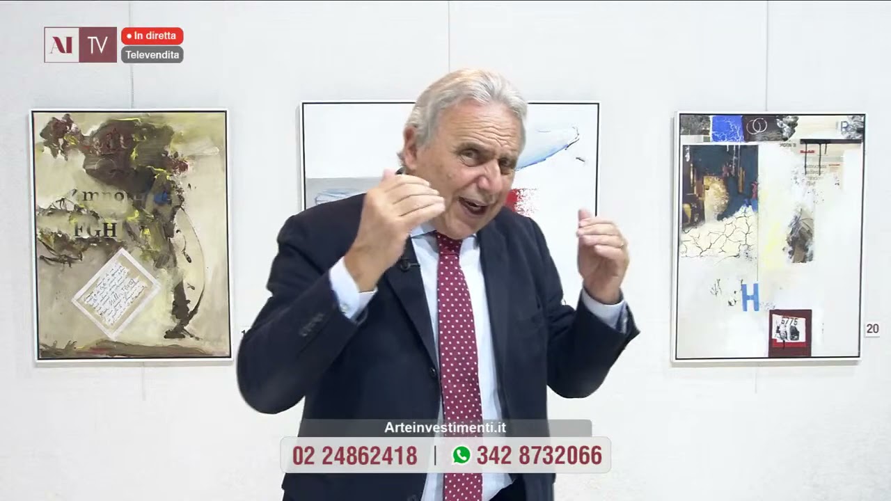 il Prof.Francesco Boni parla delle opere e vita artistica di Giuseppe Biasio