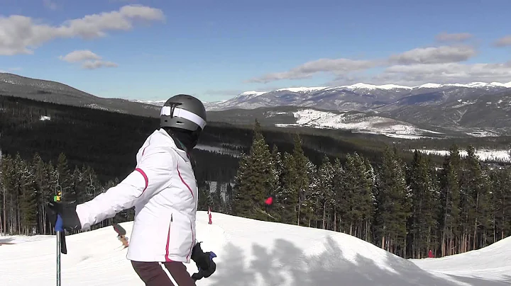 Amy Dooley at Breck terrain park 2013