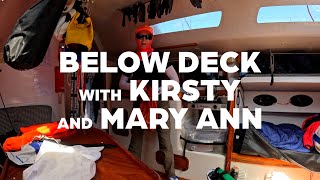 BELOW DECK WITH KIRSTY & MARY ANN - TAKE A VIRTUAL TOUR ABOARD CLOCKWORK Wealth
