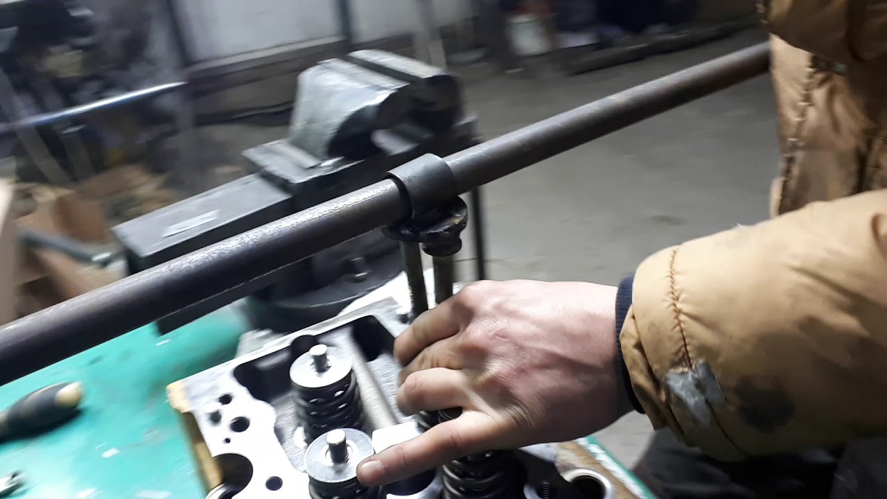 Засухаривание клапанов Cummins QSK 19