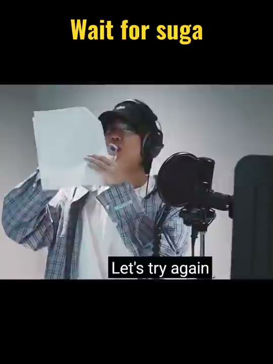 bts my universe song recording