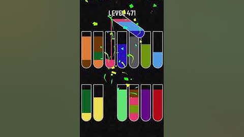 Water Sort Puzzle level 471-472