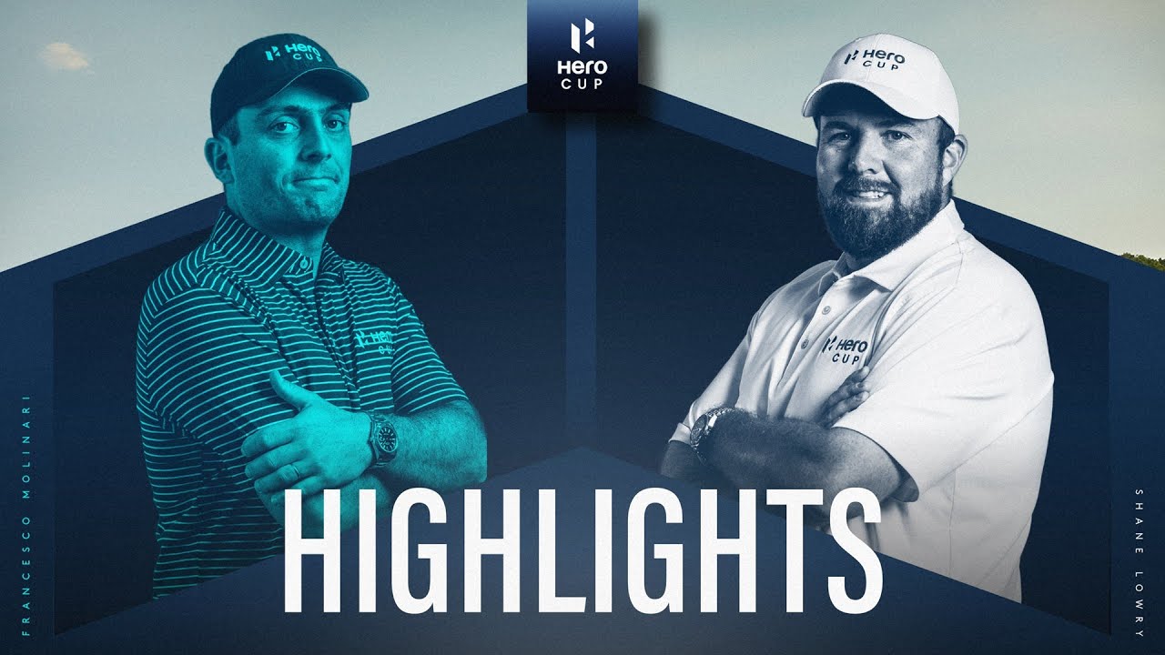 Francesco Molinari vs Shane Lowry | Sunday Singles | 2023 Hero Cup