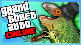 Marriage Iguana! (GTA 5 Online Freeroam: Bikers Update)