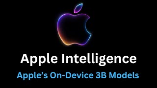 Apple’s on-Device New 3B Models With Adapters with AXLearn Framework