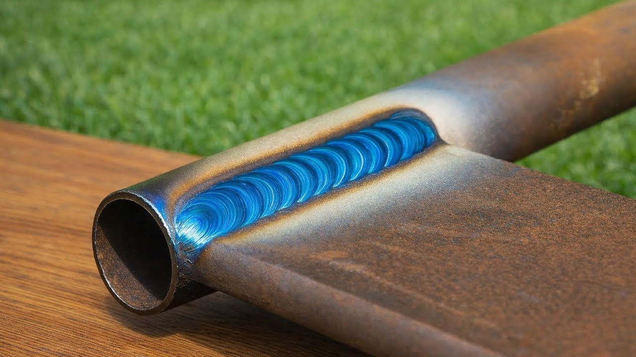 Beginners Must Know This Steel Plate to Round Pipe Welding Technique