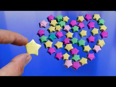 Video How To Make 3D Stars | Gấp Ngôi Sao 3D Đơn Giản - youtube