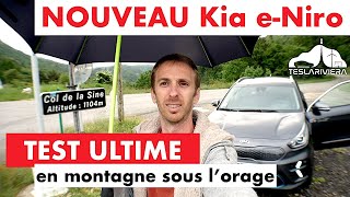 Nouveau Kia e-Niro - Test à la montagne sous l'orage