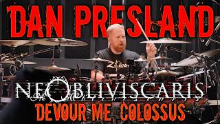 Dan Presland – “Devour Me, Colossus” (Ne Obliviscaris) Drum Playthrough | Amarin Productions