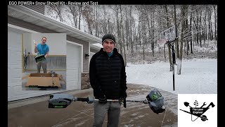 EGO POWER+ Snow Shovel Kit - Review and Test