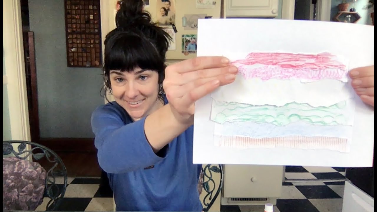 Crayon Rubbing Rainbow Preschool Art Activity YouTube