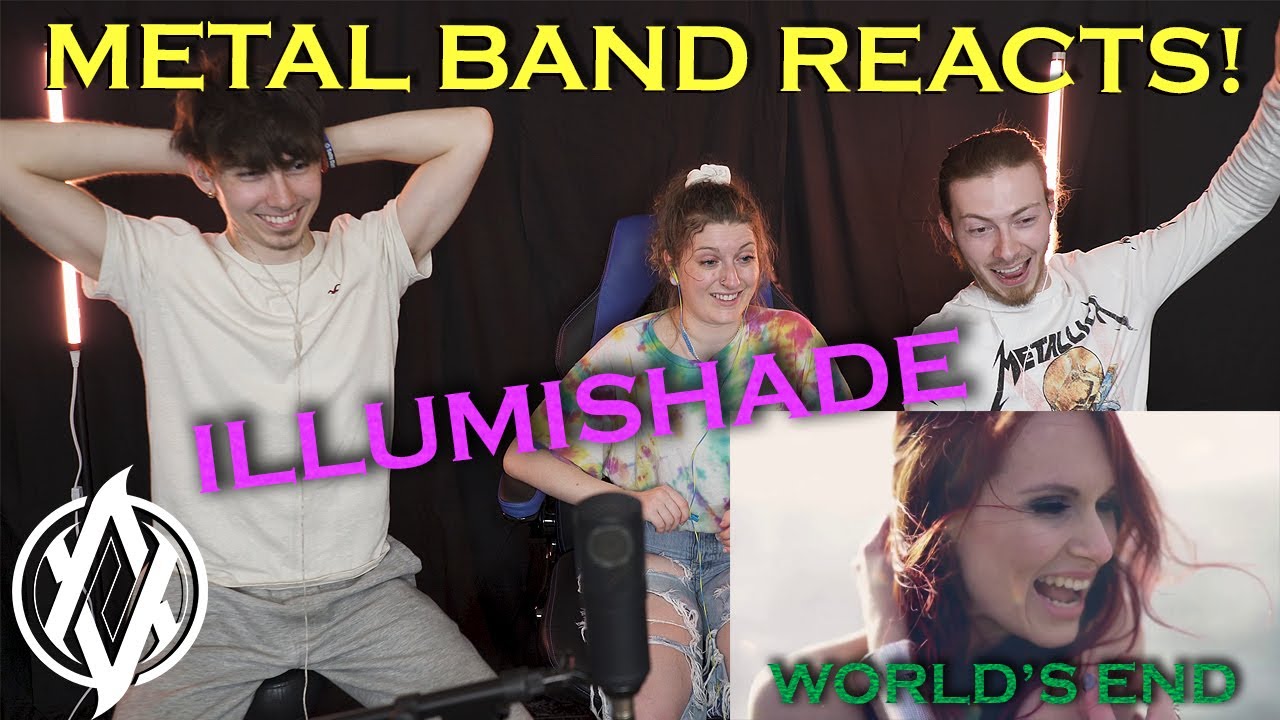 Illumishade - World's End REACTION | Metal Band Reacts! *REUPLOADED*