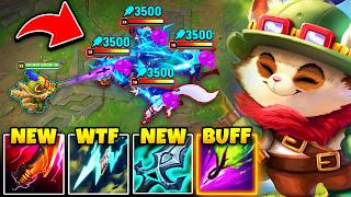 RIOT OVERBUFFED TEEMO AND OH MY GOD HE'S BROKEN! (NEW AD POISON)
