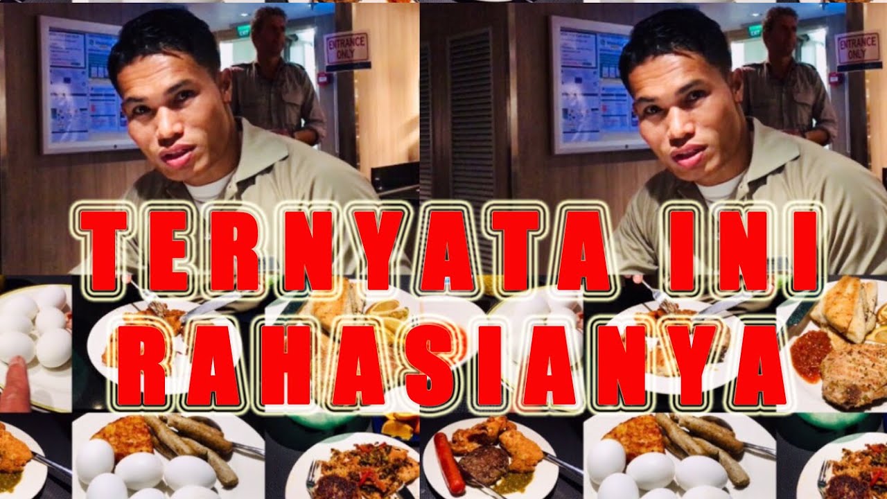 MAKAN DI KAPAL PESIAR SEMUA GRATIS TINGGAL AMBIL