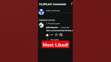 The Most Liked Comment on ALL Of YouTube!