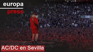AC/DC hace vibrar Sevilla con su hard-rock en su primer concierto
