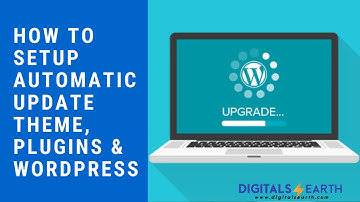How to setup automatic update theme, plugins and wordpress core file
