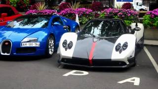 Pagani Cinque roadster & Bugatti Veyron Grand Sport COMBO @F14BigAl