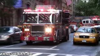 Engine 39 + Ladder truck 16 FDNY
