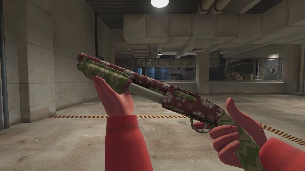 TF2 Skins Smissmas Sweater Shotgun (RED) YouTube