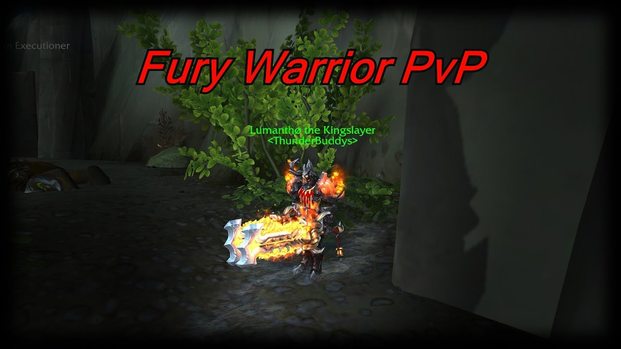Solo Healer? No Problem -Fury Warrior Big Booty Deeps- (Legion 110 PvP)