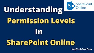 Permissions In SharePoint Online Wealth