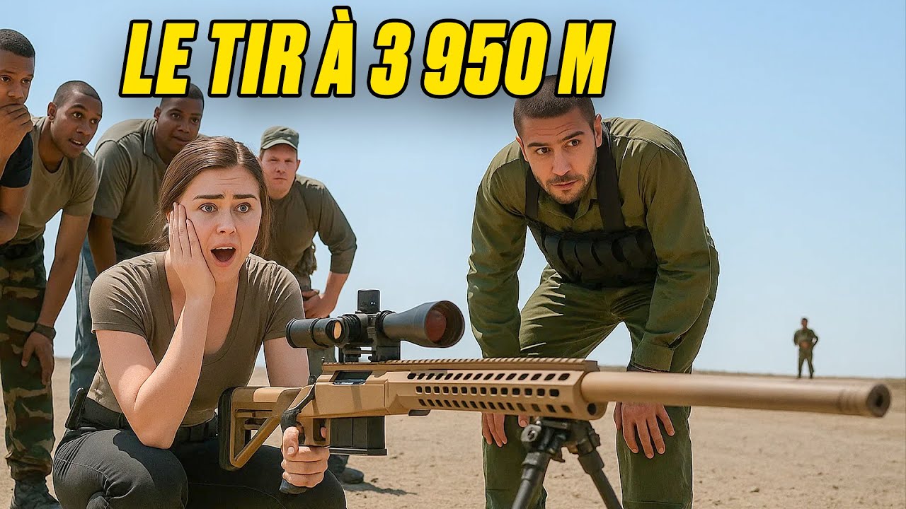 Elle ne faisait que ramasser des douilles — jusqu’à ce qu’un sniper l’ose à 4 000 mètres