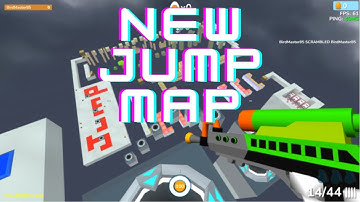 NEW JUMP MAP IS HER LIKE A PARKOUR ON DEV SHELLSHOCK 😨🤯😱😱