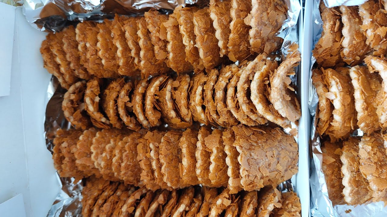 حلويات العيد 2022: صابلي التويل بريحة صابلي المخبزات رائع مقرمش ومعلك / الثمن والعدد