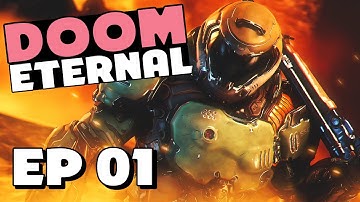 HELL ON EARTH! - Part 1 - DOOM ETERNAL No-Commentary Walkthrough