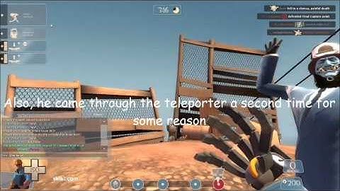 Team Fortress 2 commentary: Teleportation Trollgineering (Engineer on Upward)