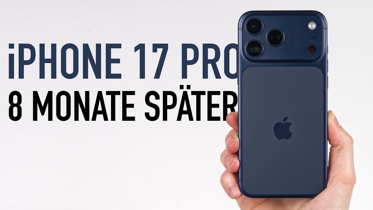 iPhone 17 Pro (Max) nach 8 Monaten im Alltag | Wie gut ist es wirklich? (Langzeit-Review)