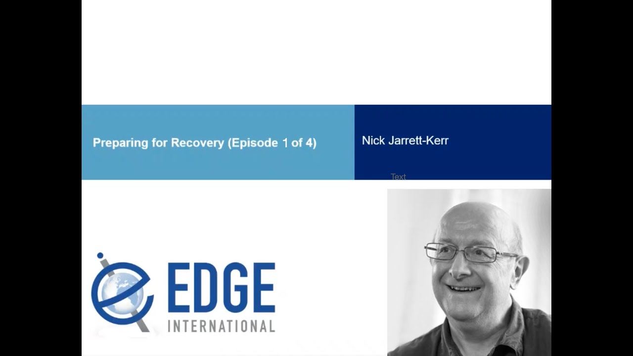 Nick JarrettKerr One First Steps to Recovery YouTube