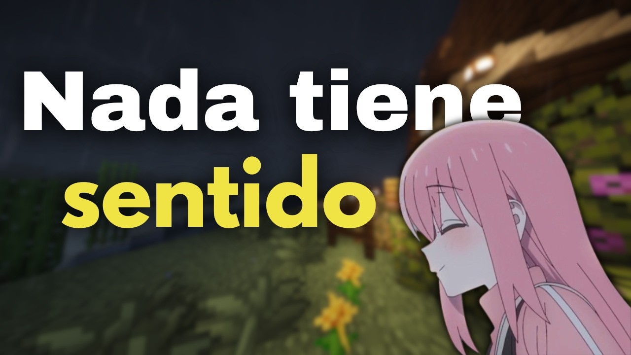 Tu vida no tiene sentido, y está bien.