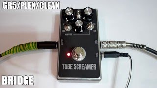 Tube Screamer ts808 handmade with mods