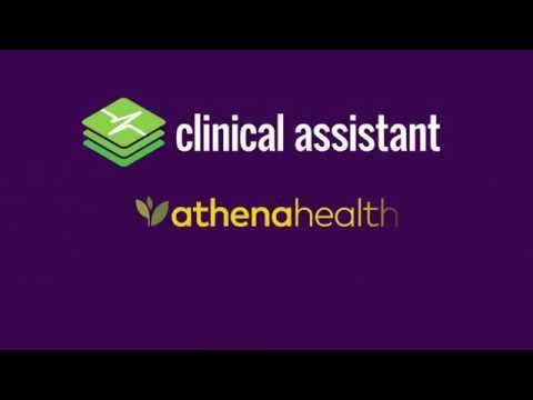 Clinical Assistant for athenahealth