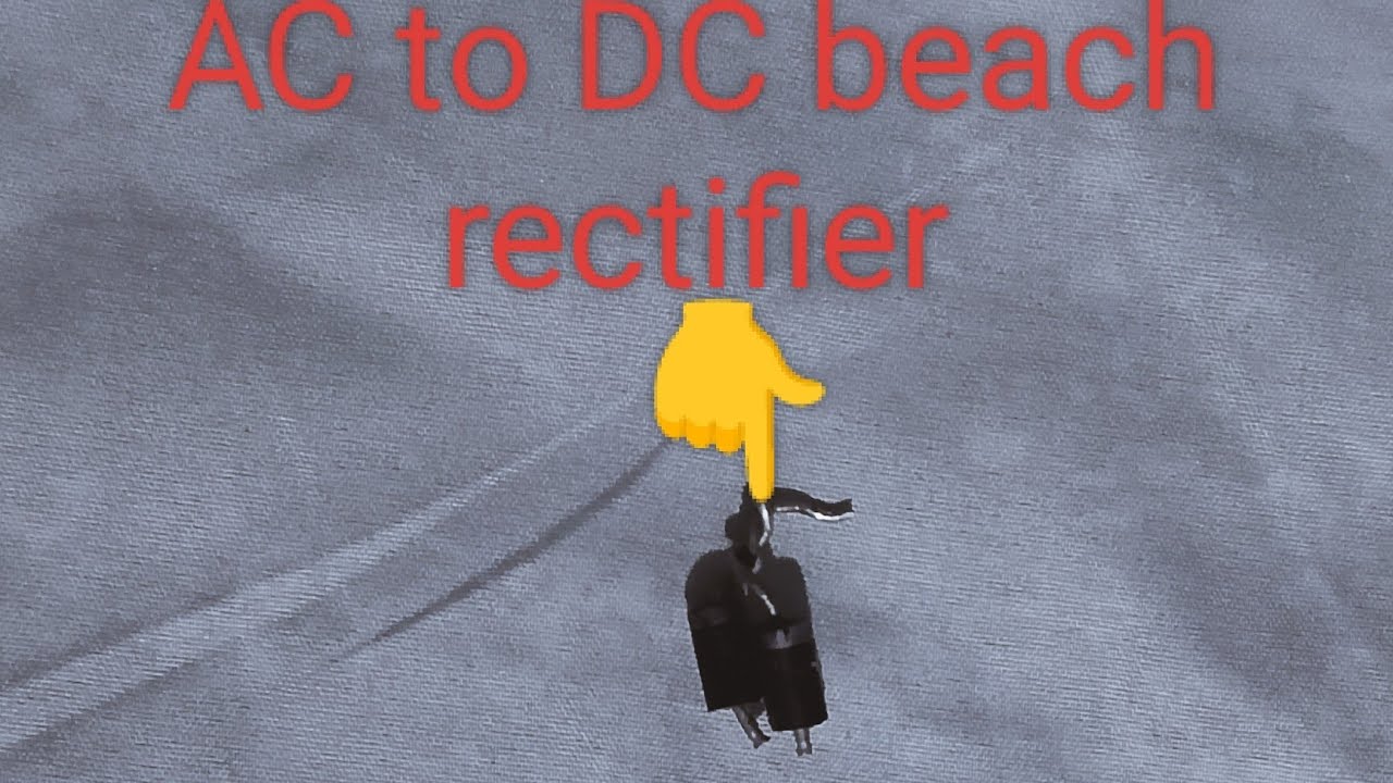 How to make a beach rectifier for UPS transformer AC 10 volt to DC 10 volt 