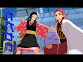 【鬼滅のMMD】錆兎くんと真菰ちゃんで「ヒビカセ」アニメ風味