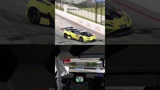 Lamborghini GT3 em Long Beach | Automobilista 2 Hotlap #shorts #ams2 #simracing #thrustmaster