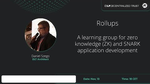 ZK Learning Group: Rollups