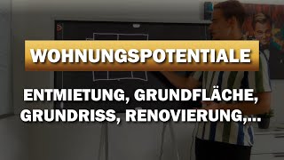 Wohnungspotentiale Heben - Entmietung, Grundriss, Grundfläche, Uvm.