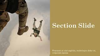 Air Armed Force Google Slides Theme