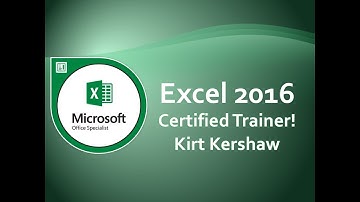 Excel 2016 Customizing the Ribbon