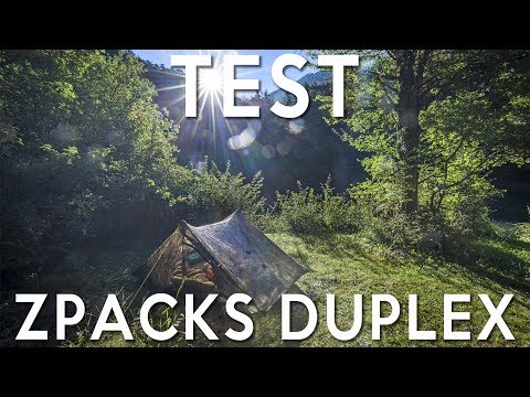 TEST - Tente en Dyneema ZPACKS DUPLEX - La meilleure tente ? ;)