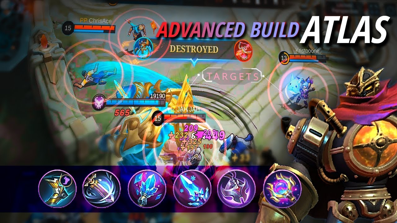ADVANCED BUILD -  Atlas (Ultra-Speed + Damage)