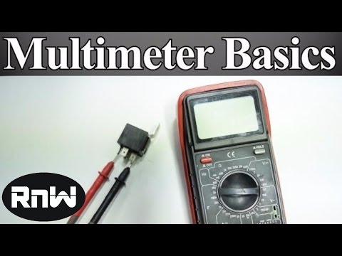 How to Use a Multimeter for Beginners - How to Measure Voltage, Resistance, Continuity and